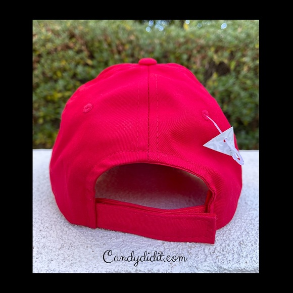 Candy Did It! Handmade One Of A Kind Bonjovi Fan Bling Baseball Cap main image 6